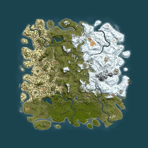 Rust map seed 681893356, 6000x6000m top-down preview