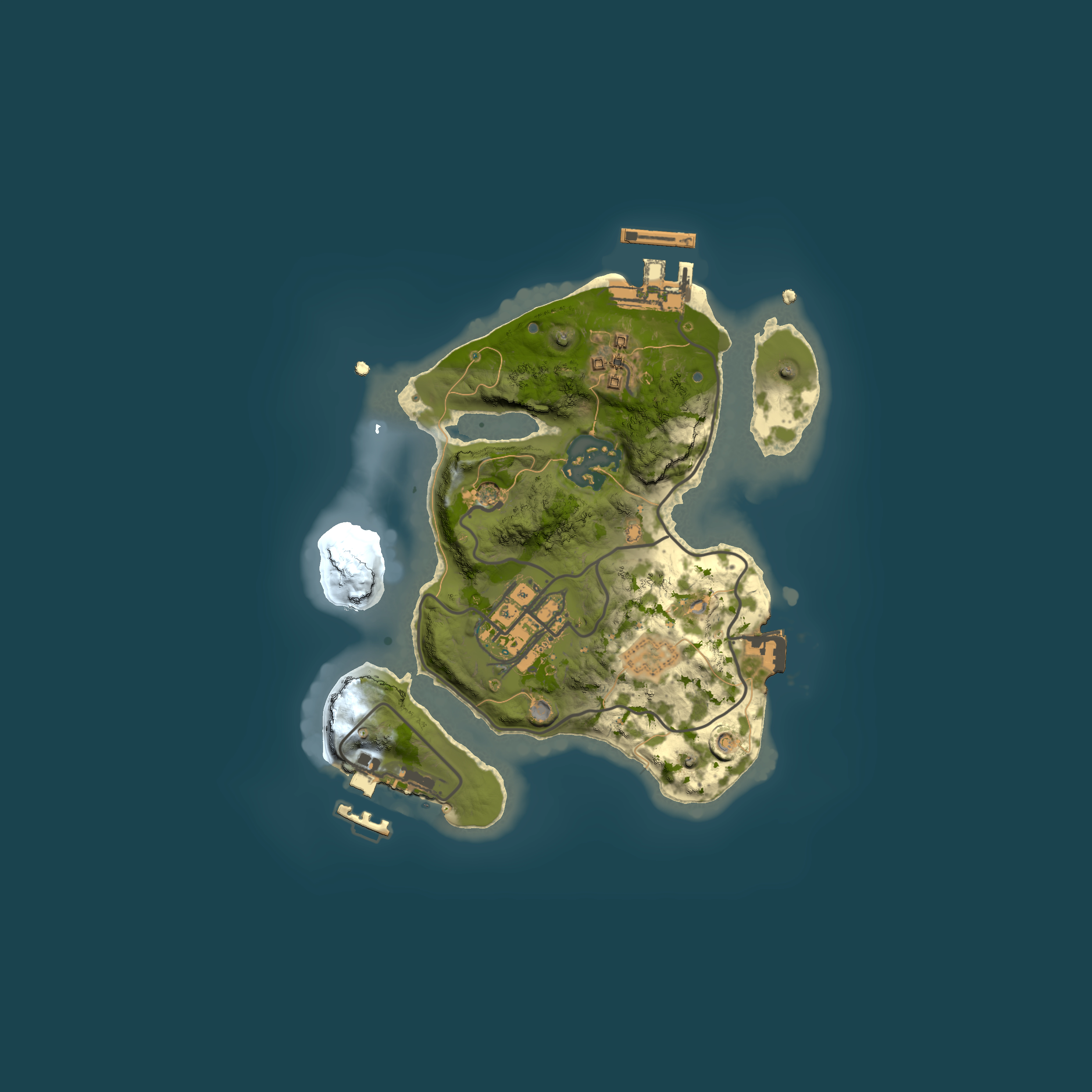 Full top-down render of Rust map seed 602080218, 2000x2000m