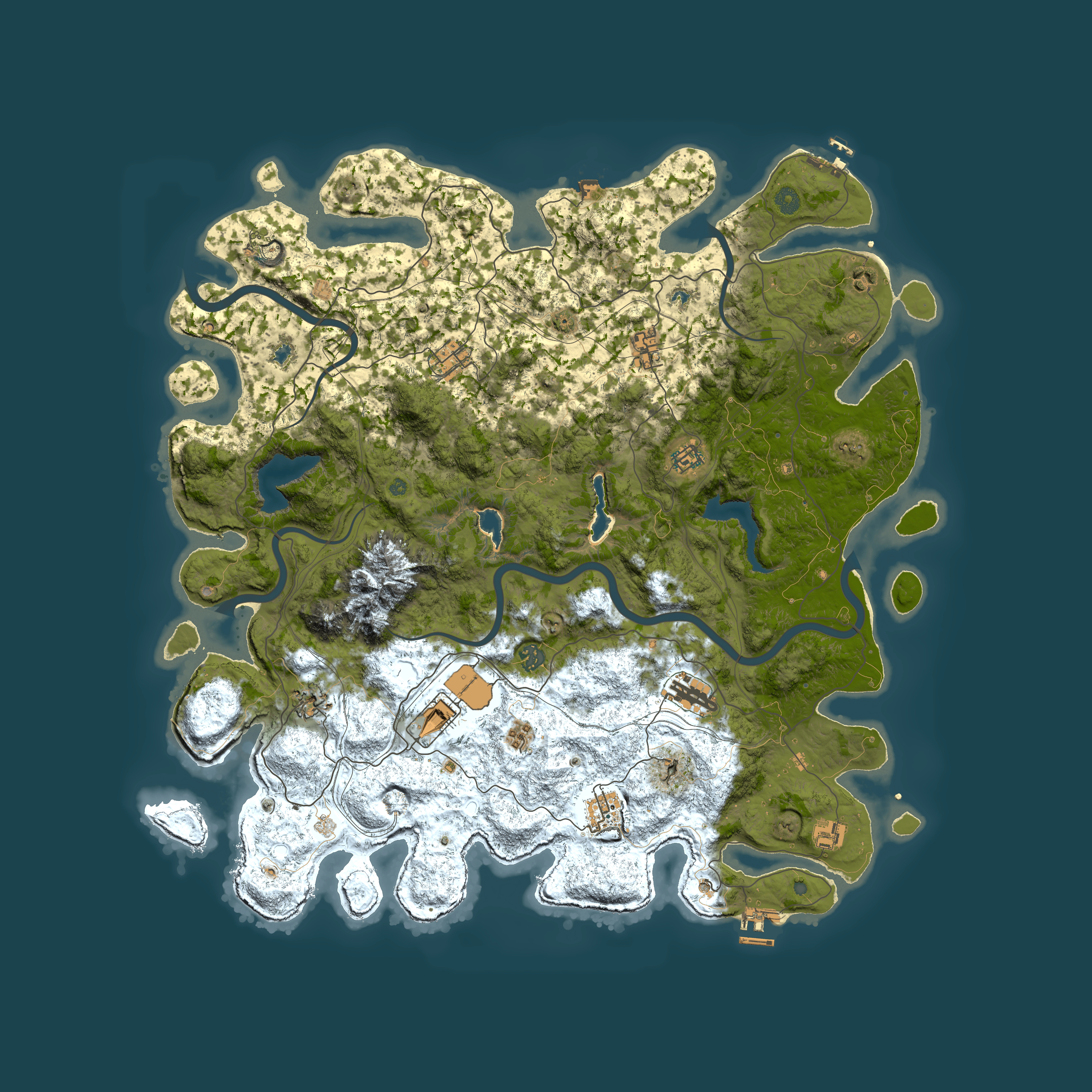 Full top-down render of Rust map seed 1774937397, 5000x5000m
