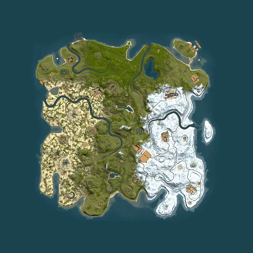 Rust map seed 1031575786, 4500x4500m top-down preview