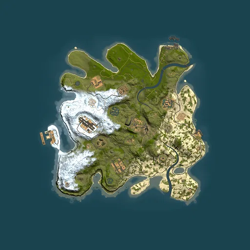 Rust map seed 2059506527, 3000x3000m top-down preview