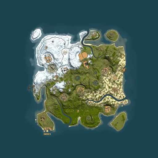 Rust map seed 1677529230, 3500x3500m top-down preview