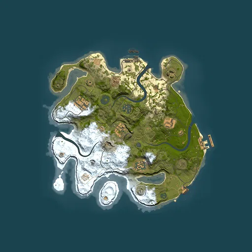 Rust map seed 75430037, 3000x3000m top-down preview