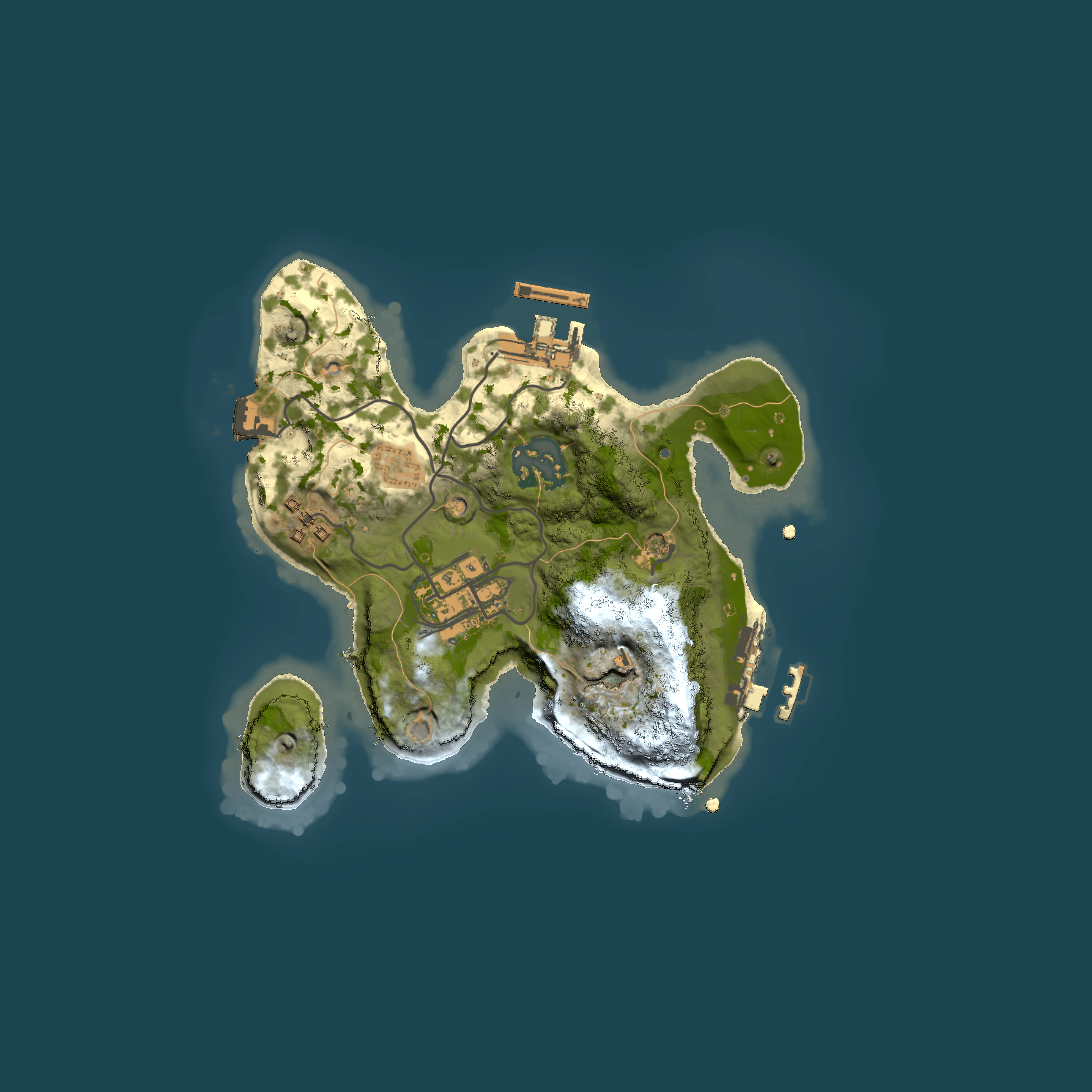 Full top-down render of Rust map seed 636556728, 2000x2000m