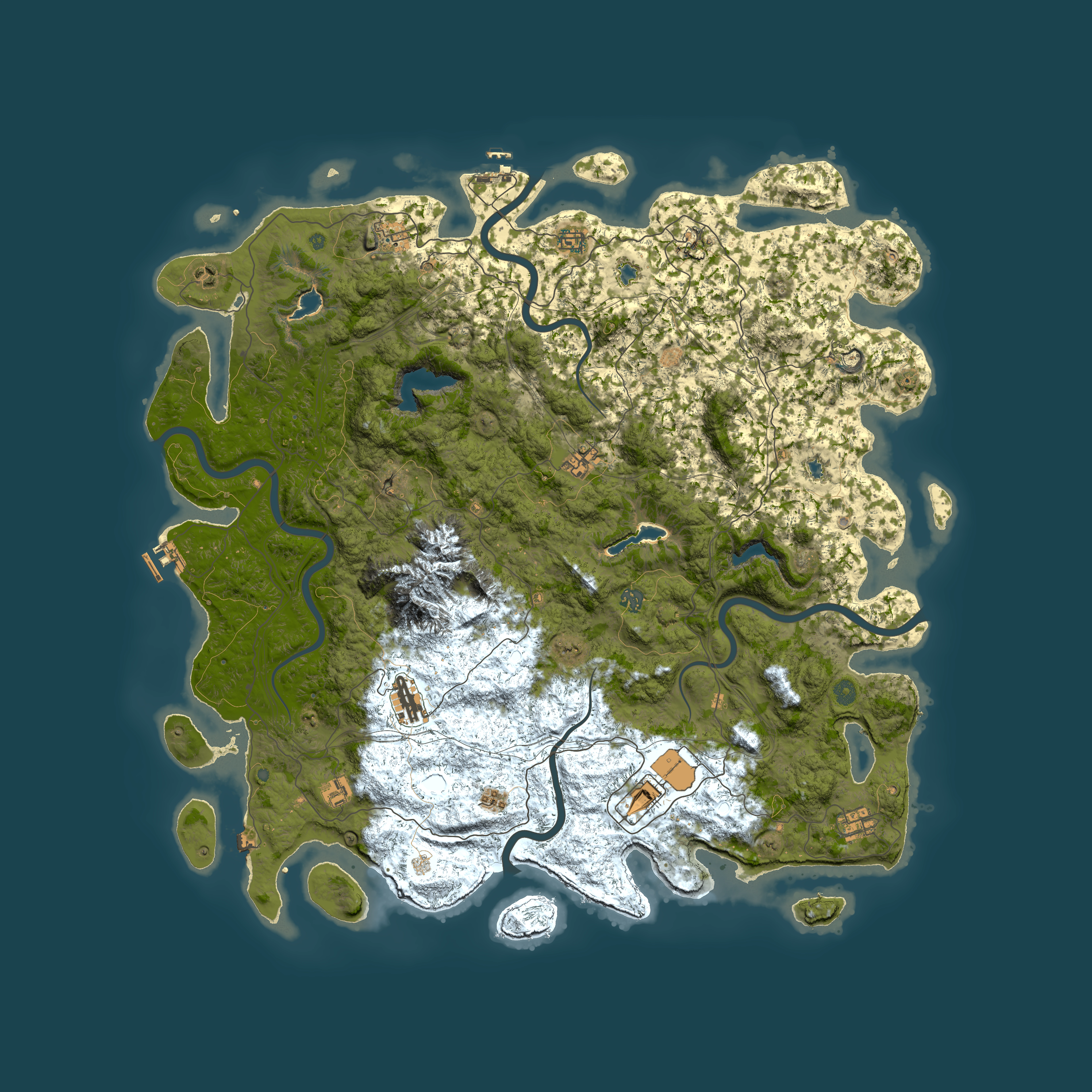 Full top-down render of Rust map seed 183910483, 5500x5500m