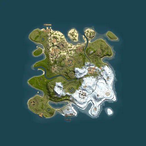 Rust map seed 803433860, 3000x3000m top-down preview