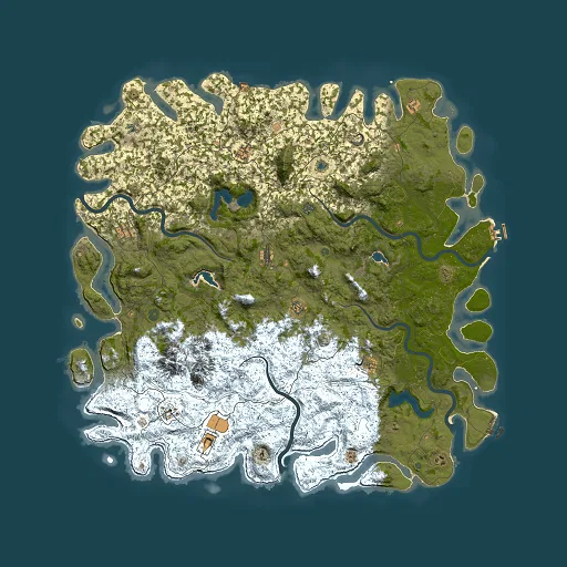 Rust map seed 2125812749, 6000x6000m top-down preview