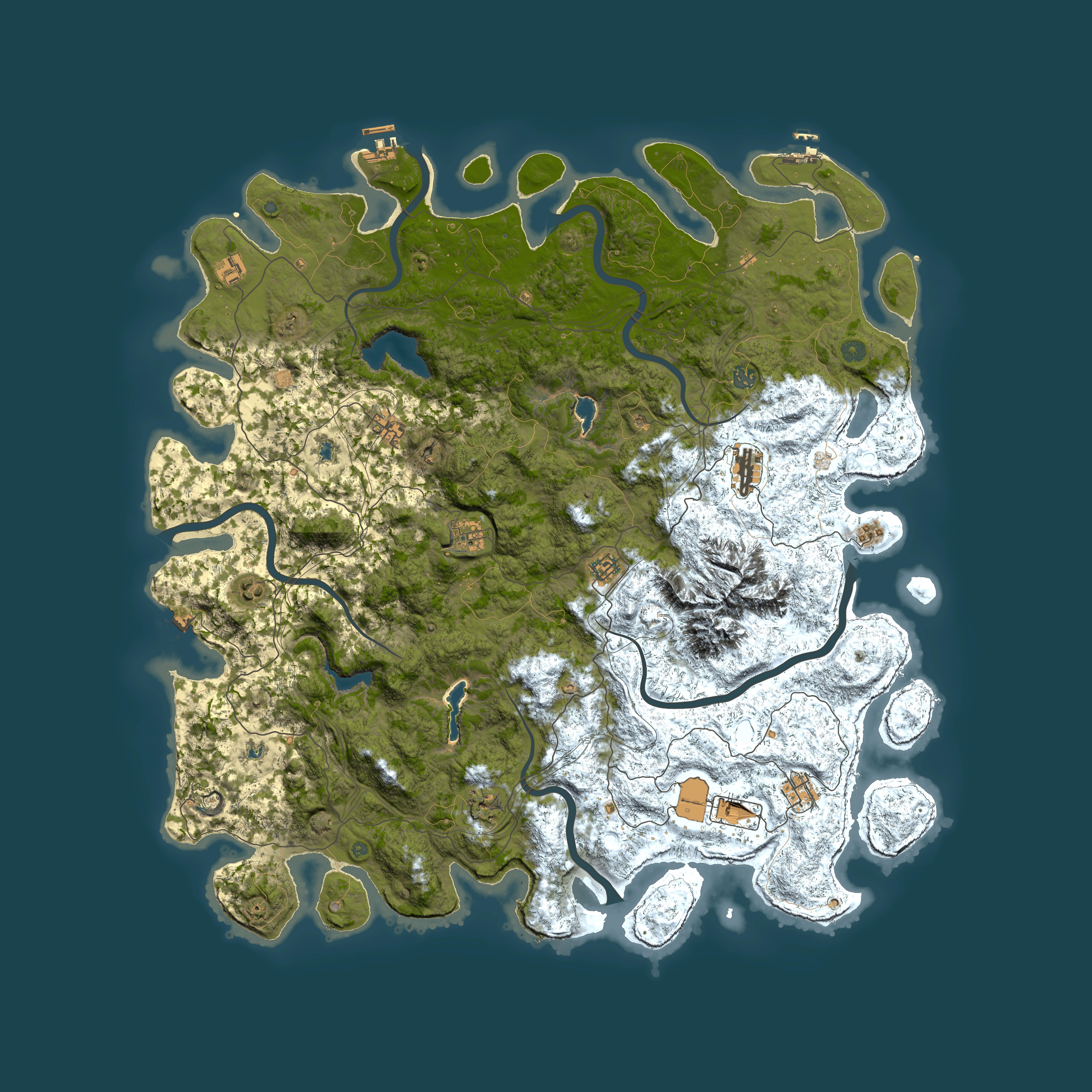 Full top-down render of Rust map seed 304594162, 5500x5500m