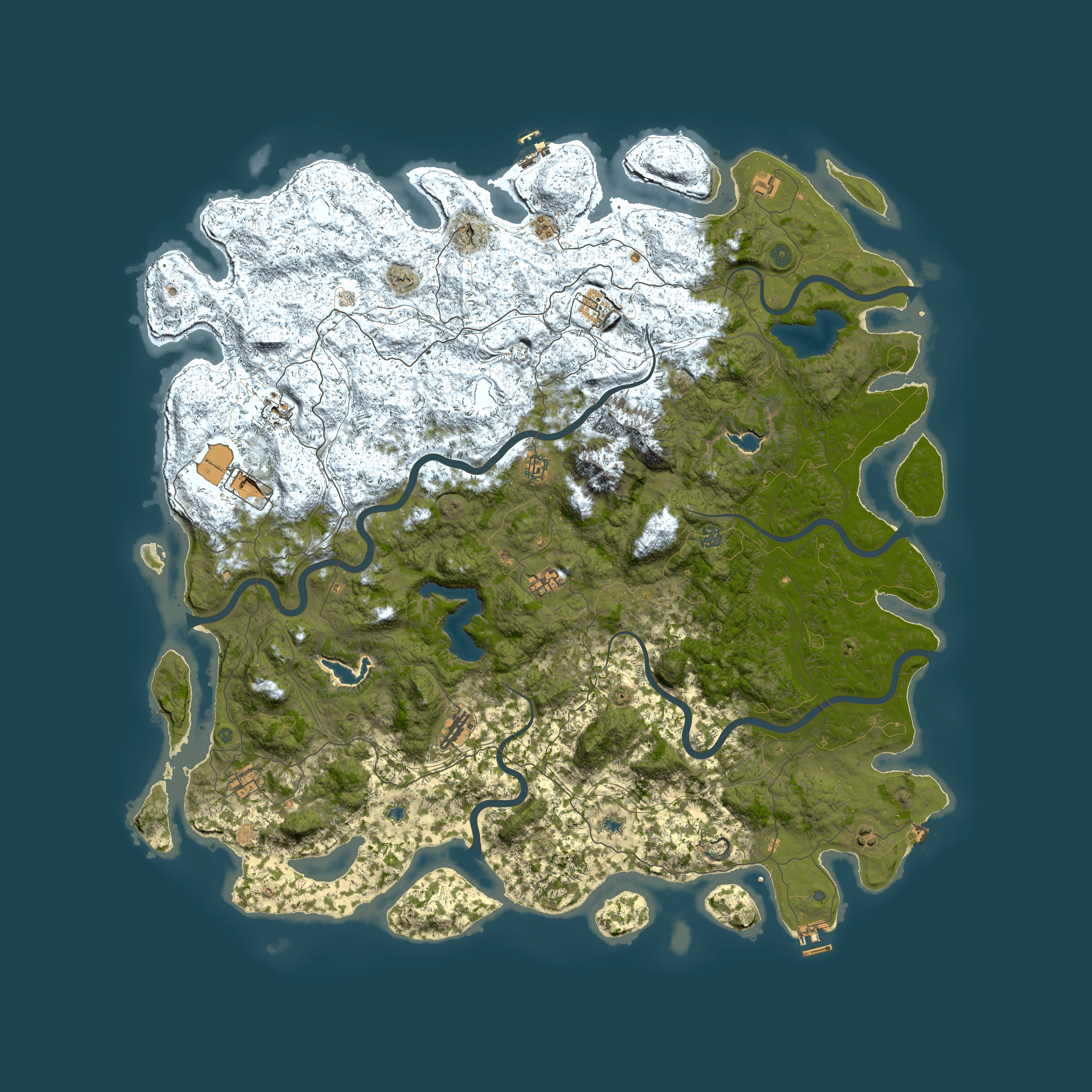 Full top-down render of Rust map seed 1565768159, 6000x6000m