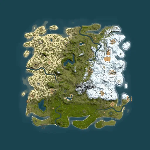 Rust map seed 1935489482, 5000x5000m top-down preview