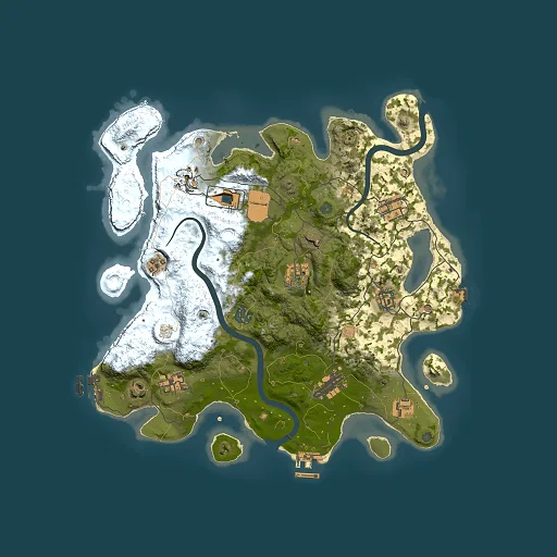 Rust map seed 603619092, 3500x3500m top-down preview