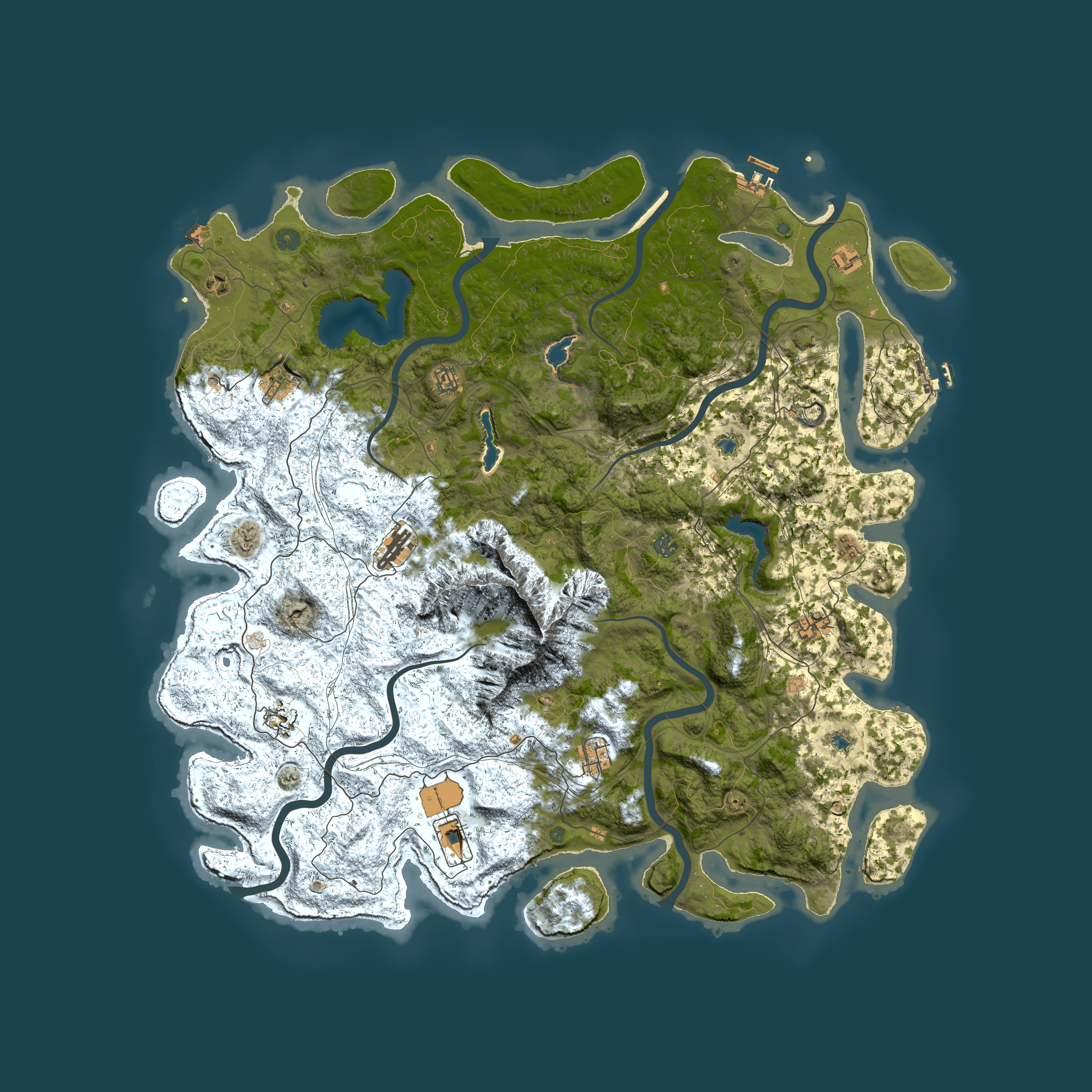 Full top-down render of Rust map seed 1912875878, 5500x5500m