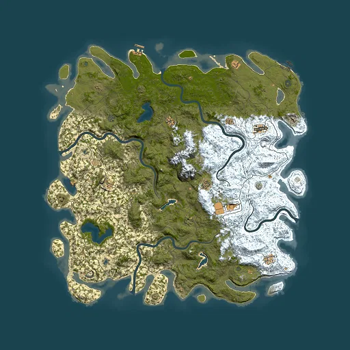 Rust map seed 970279940, 6000x6000m top-down preview