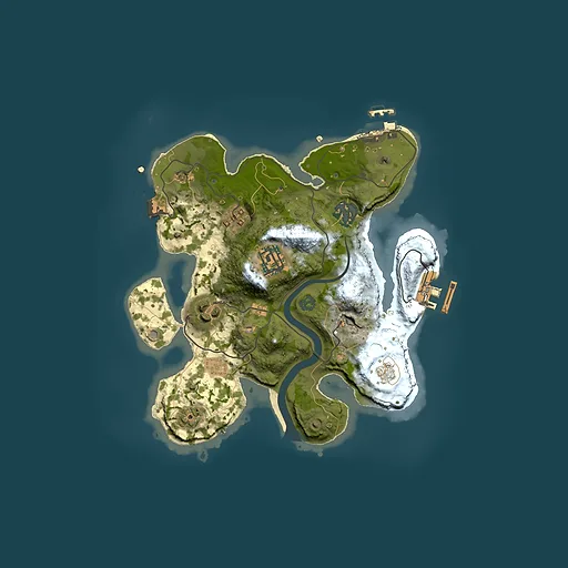 Rust map seed 551193178, 2500x2500m top-down preview