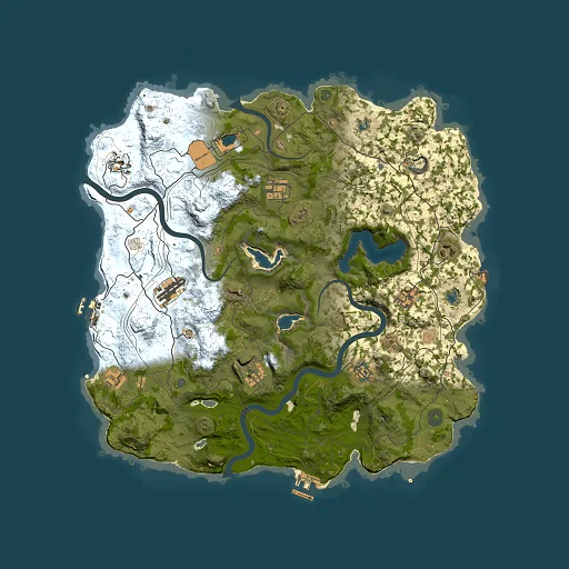 Rust map seed 1656274269, 4000x4000m top-down preview