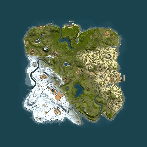 Rust map seed 1169836796, 3750x3750m top-down preview