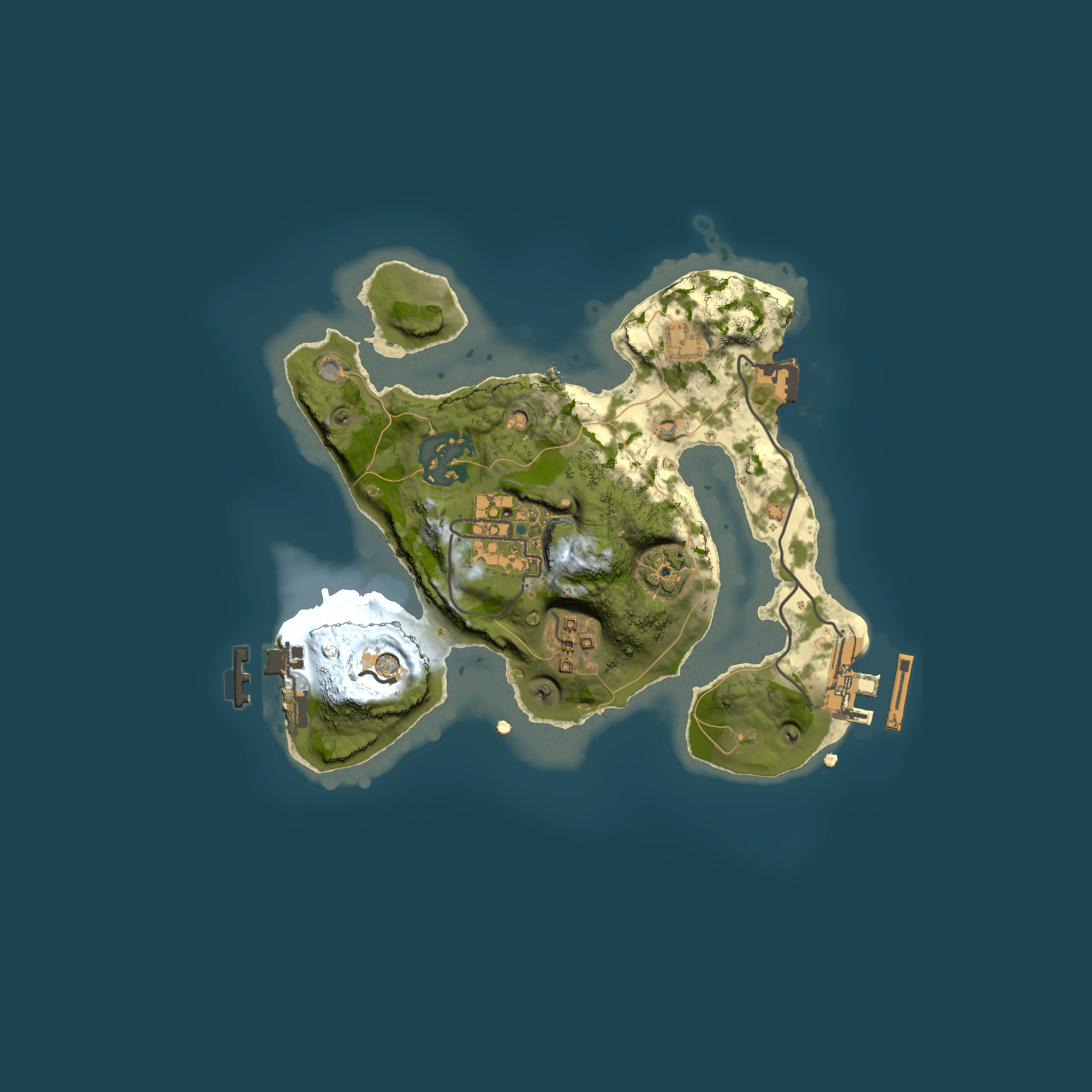Full top-down render of Rust map seed 204441396, 2000x2000m