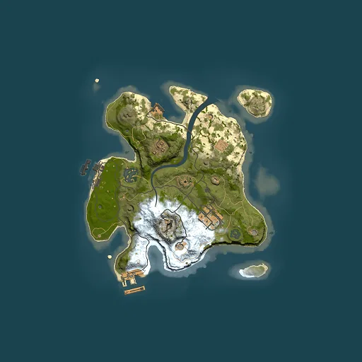 Rust map seed 1682337405, 2500x2500m top-down preview