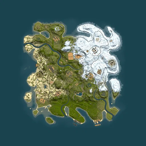 Rust map seed 549512904, 4000x4000m top-down preview