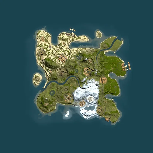 Rust map seed 1010910388, 3000x3000m top-down preview
