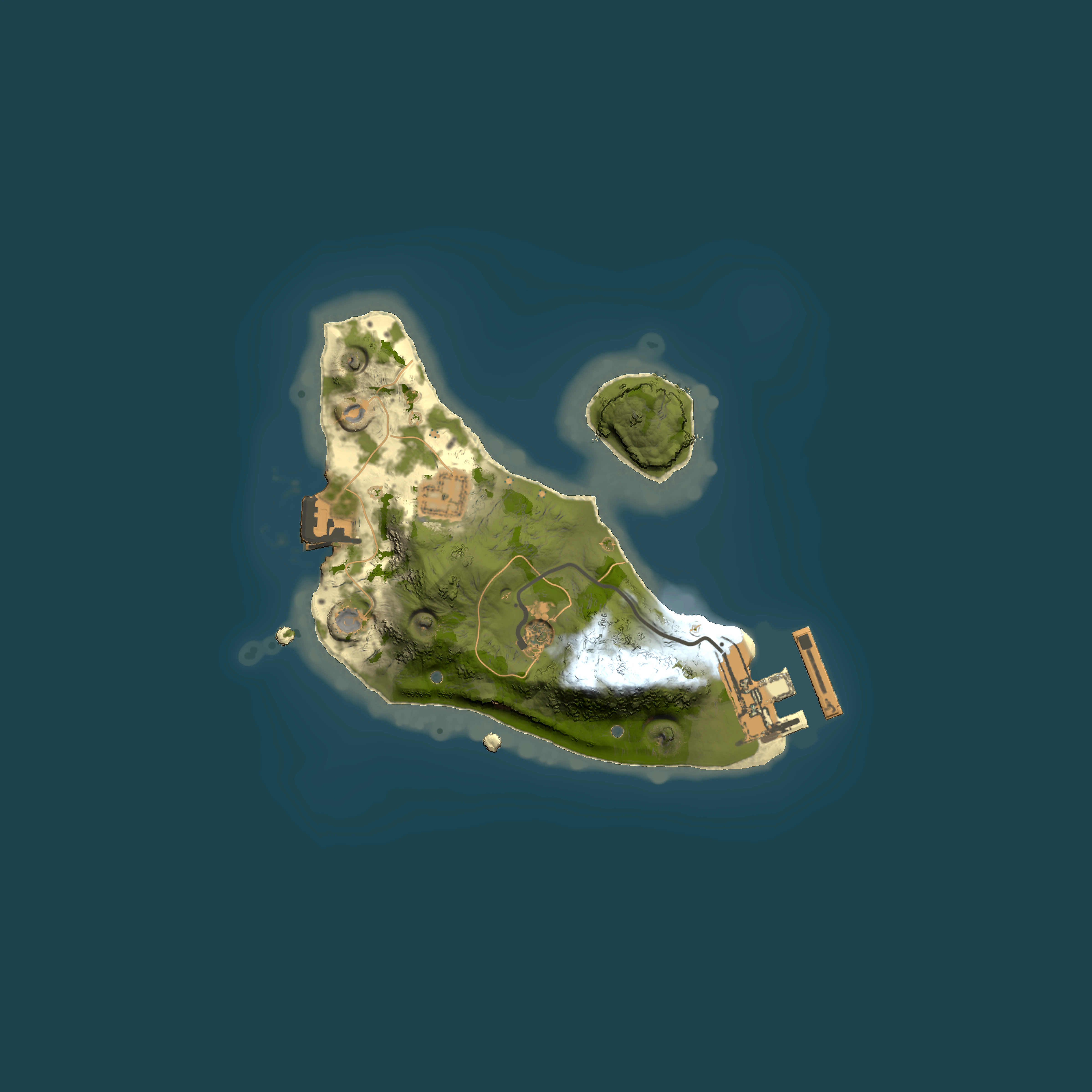 Full top-down render of Rust map seed 470056672, 1500x1500m