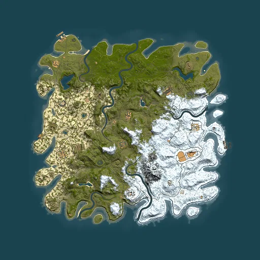 Rust map seed 1671266794, 5500x5500m top-down preview