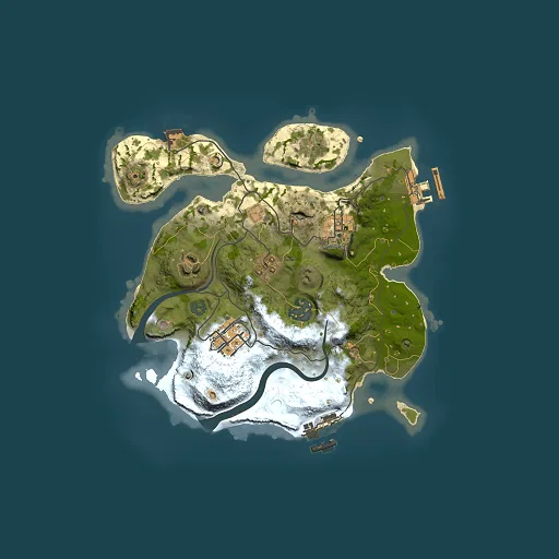 Rust map seed 802382833, 2500x2500m top-down preview