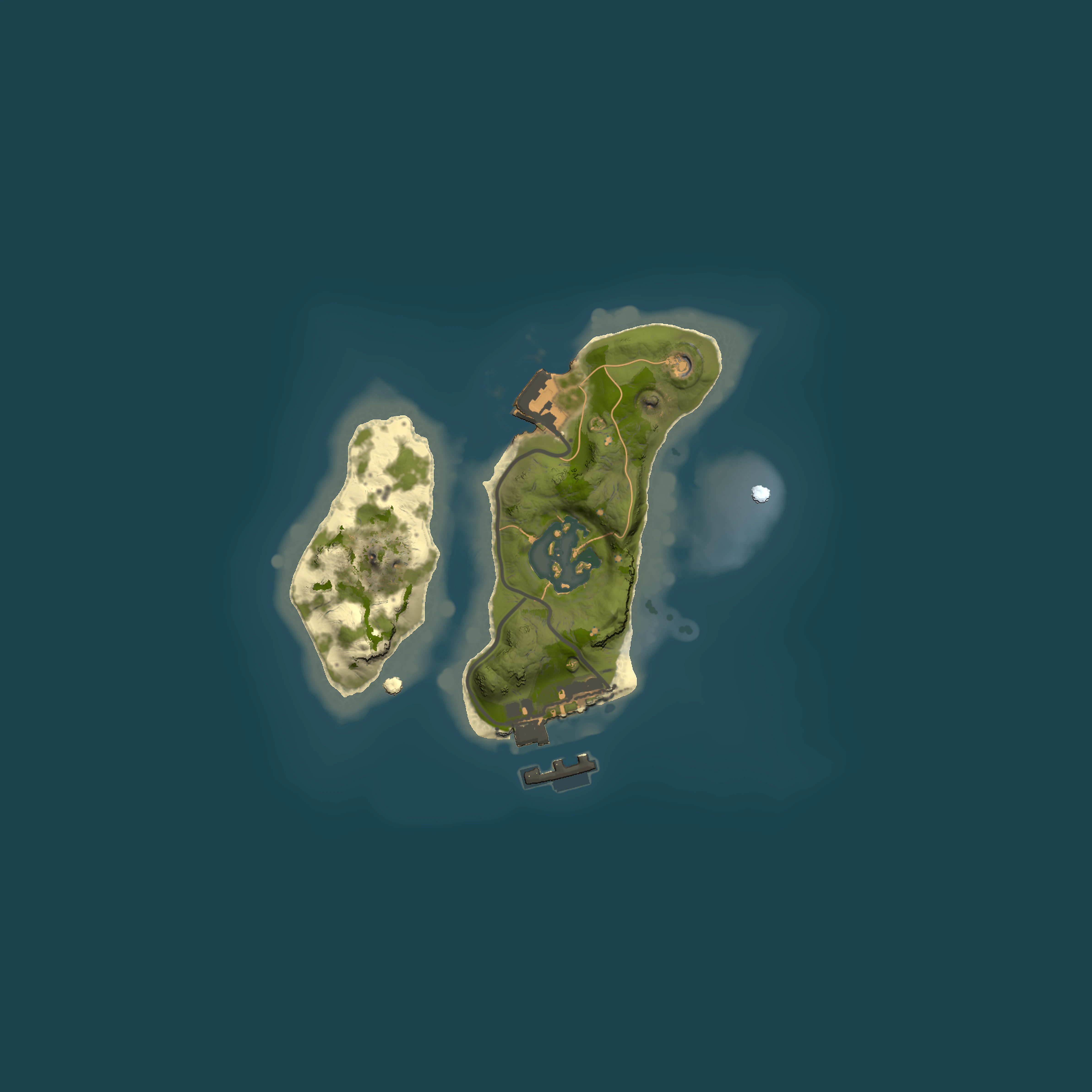 Full top-down render of Rust map seed 872514688, 1500x1500m