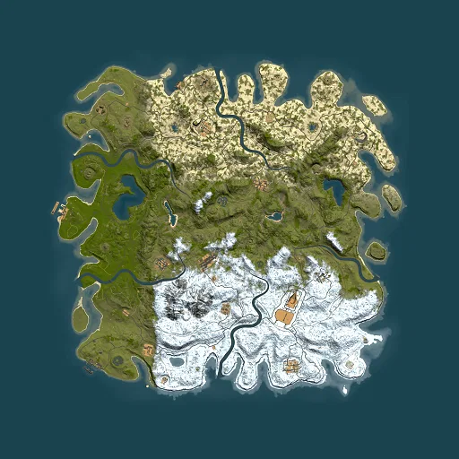 Rust map seed 559980816, 5500x5500m top-down preview
