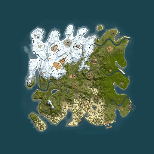 Rust map seed 1898275013, 4000x4000m top-down preview