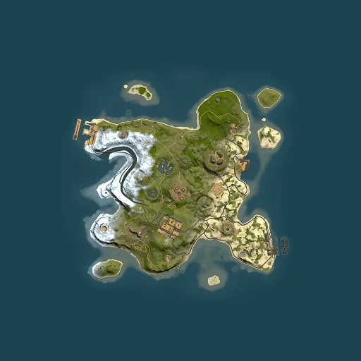 Rust map seed 2141522504, 2500x2500m top-down preview