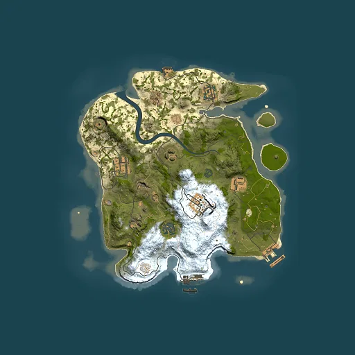 Rust map seed 1519617094, 3000x3000m top-down preview