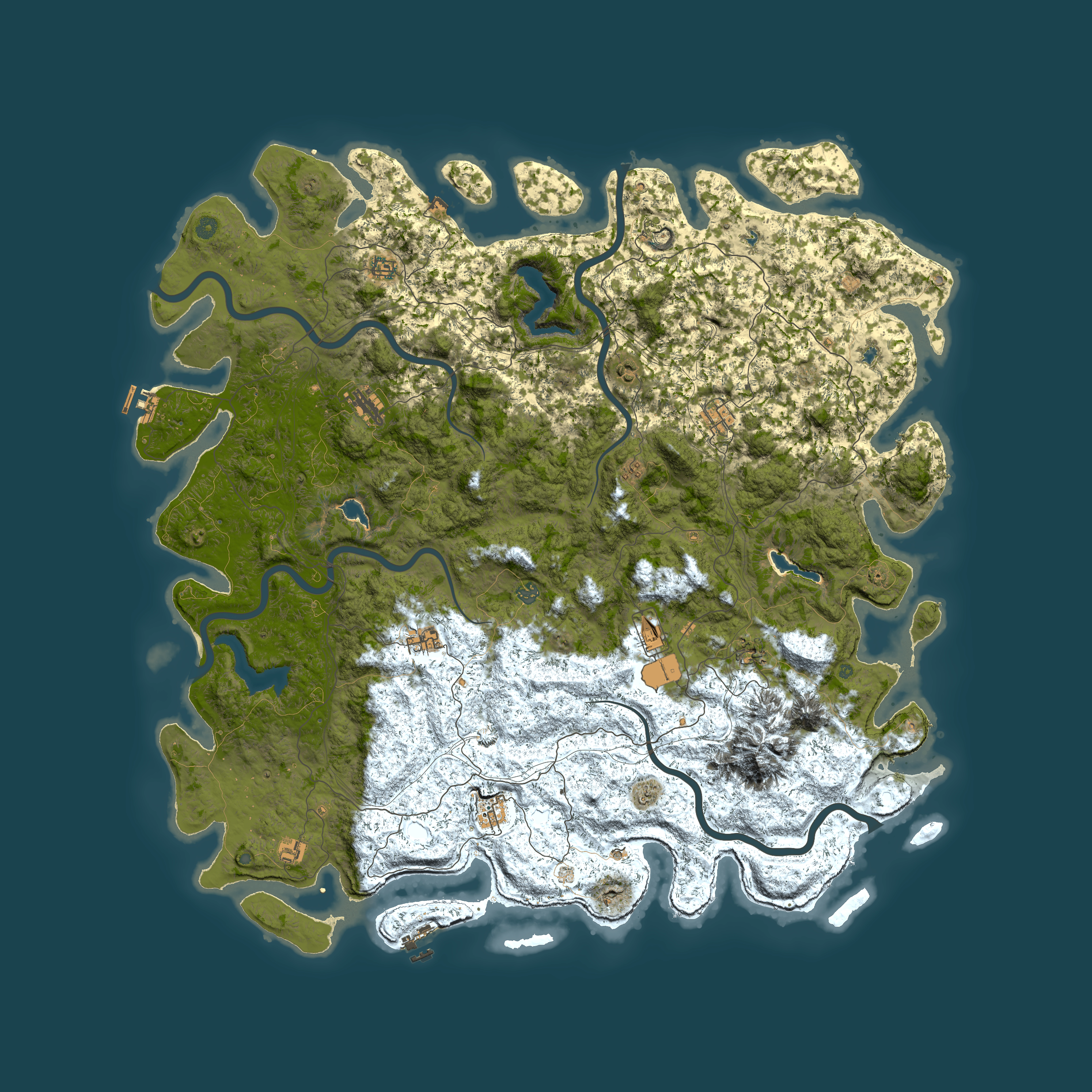 Full top-down render of Rust map seed 1254272644, 6000x6000m