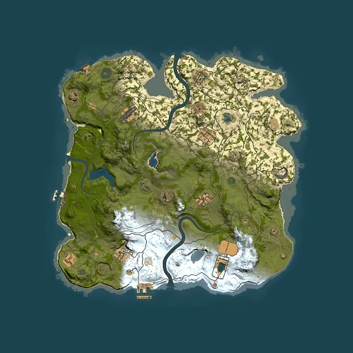 Rust map seed 1616781672, 3750x3750m top-down preview