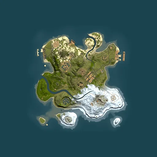 Rust map seed 1263114023, 2500x2500m top-down preview