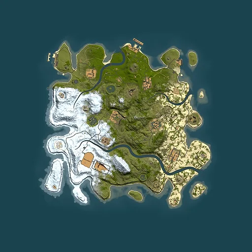 Rust map seed 1502658600, 3500x3500m top-down preview