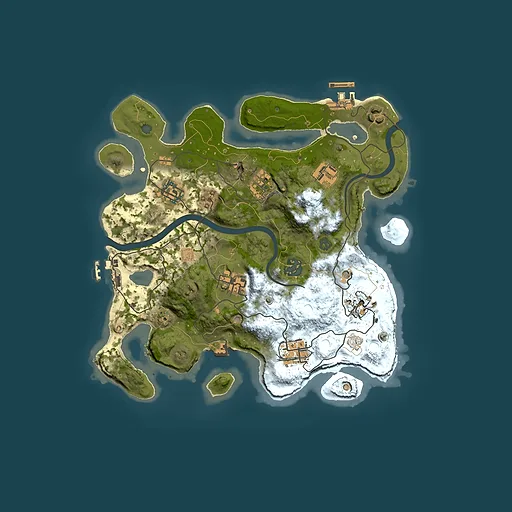 Rust map seed 1823700340, 3000x3000m top-down preview