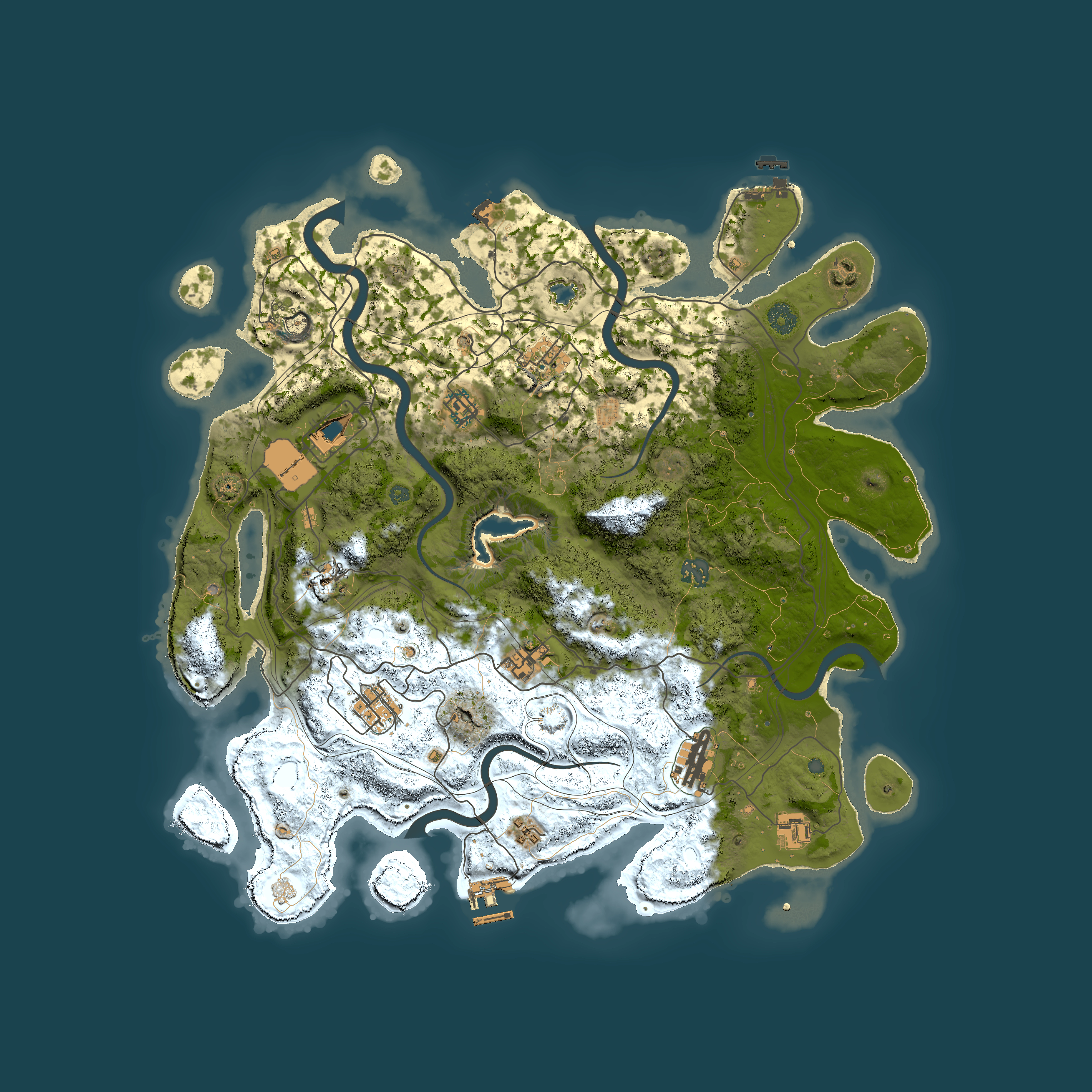 Full top-down render of Rust map seed 1335975988, 4250x4250m