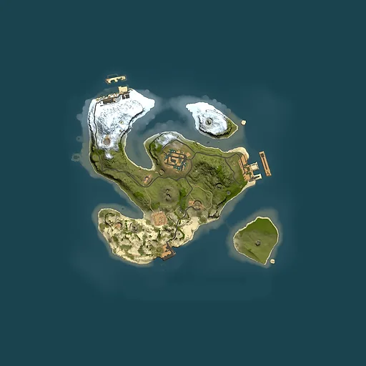 Rust map seed 439170799, 2000x2000m top-down preview