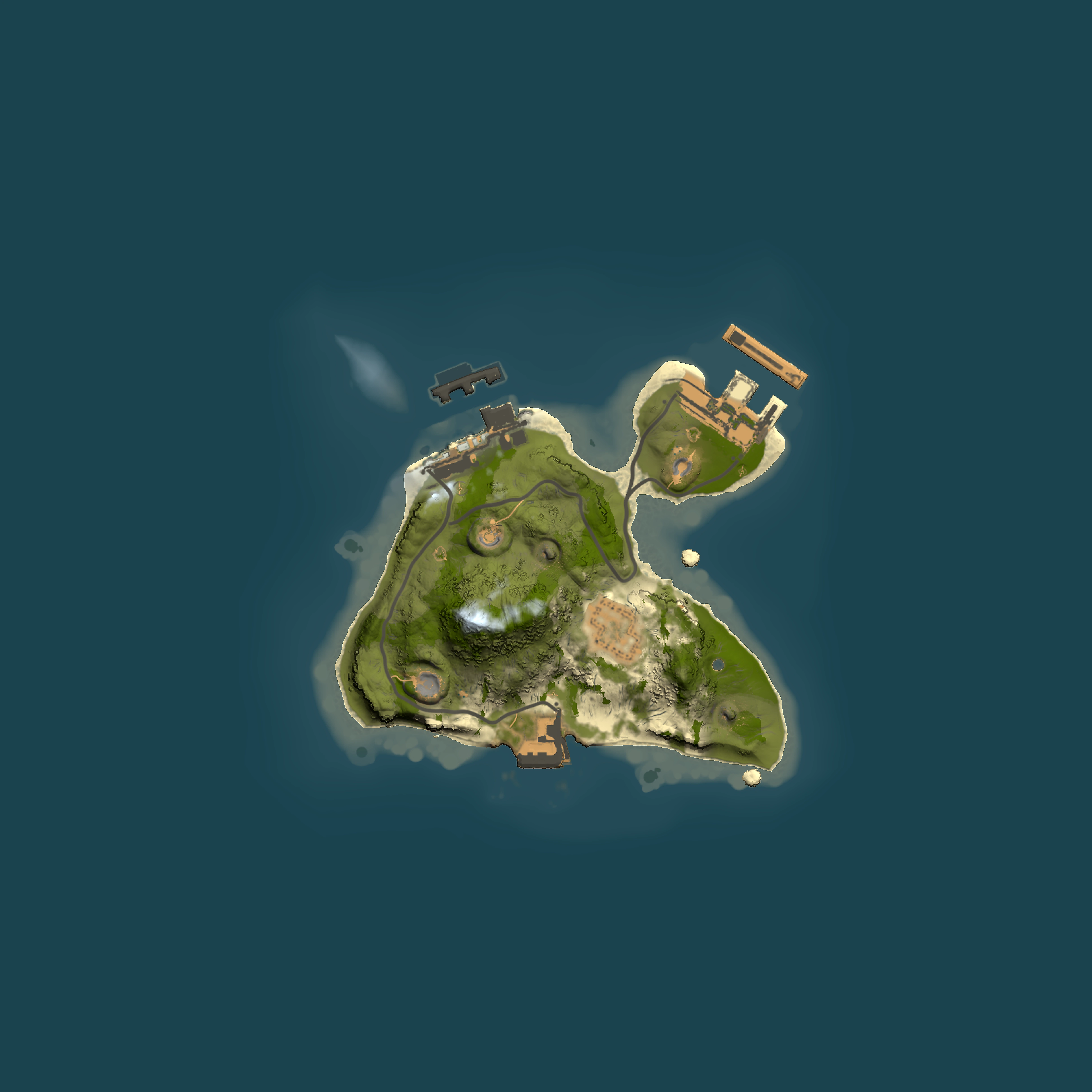 Full top-down render of Rust map seed 1947187302, 1500x1500m