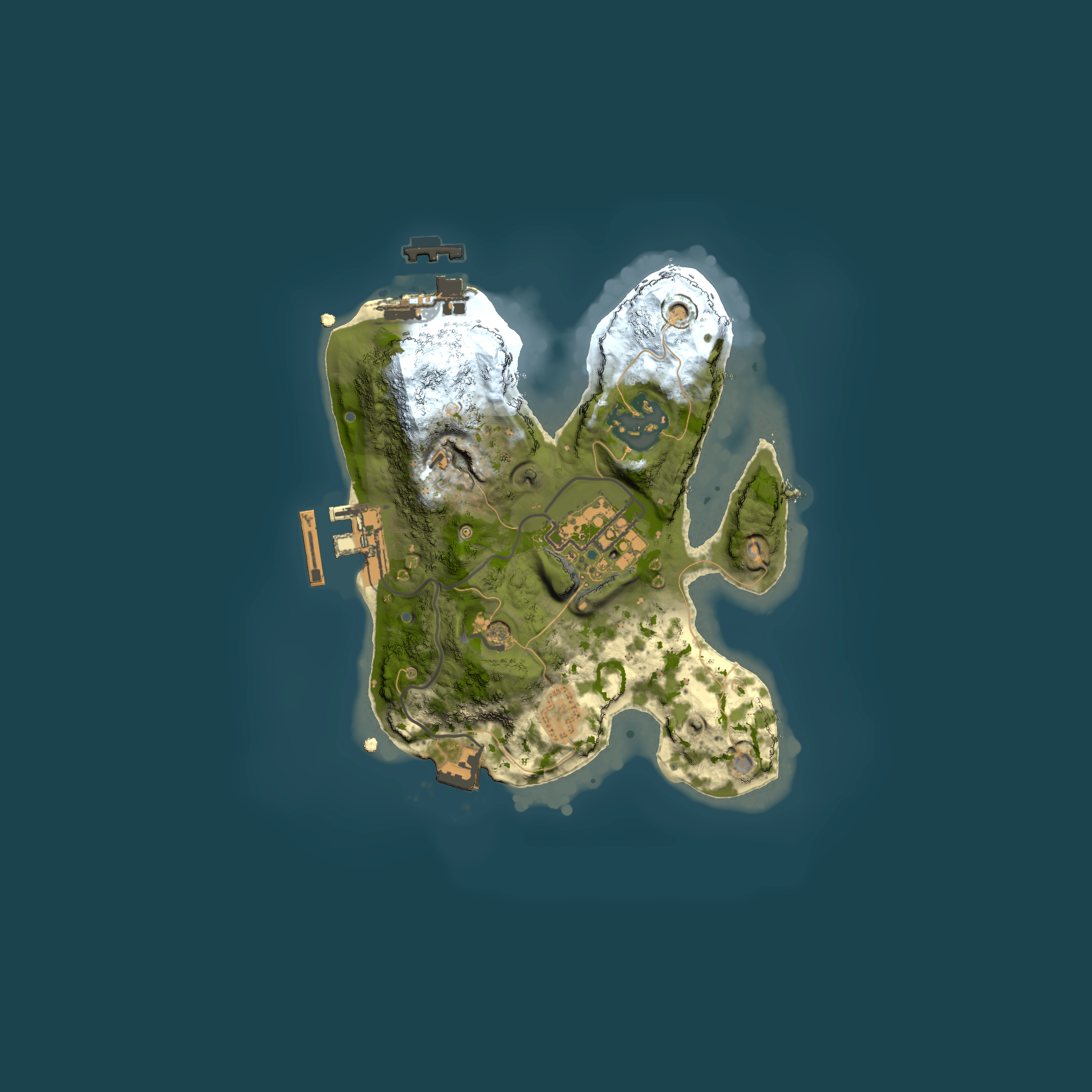 Full top-down render of Rust map seed 1254602835, 2000x2000m