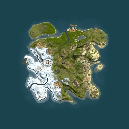 Rust map seed 1912940424, 3000x3000m top-down preview