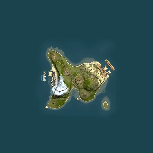 Rust map seed 368356861, 1500x1500m top-down preview