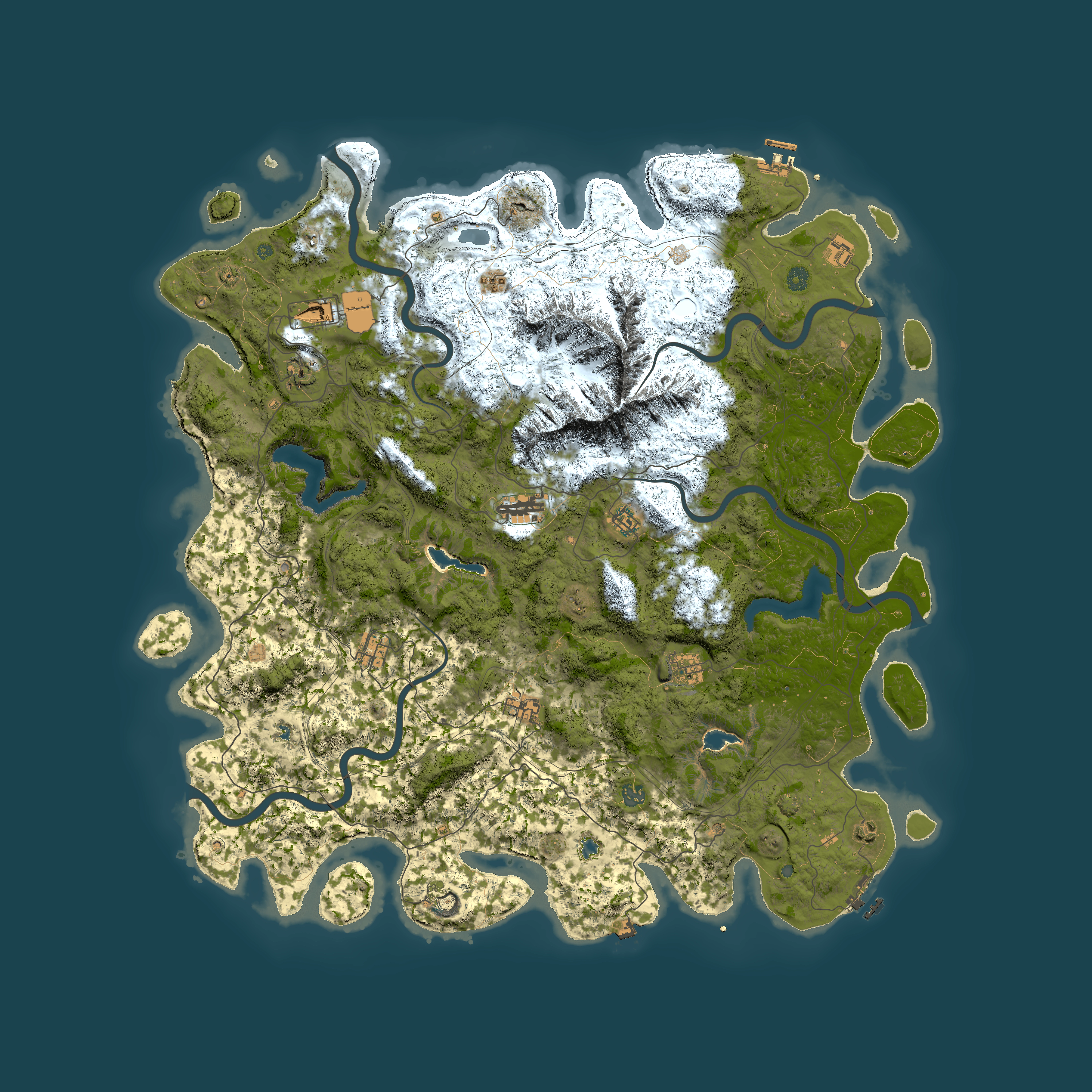 Full top-down render of Rust map seed 1925367302, 5500x5500m