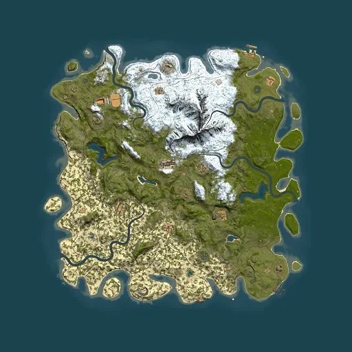 Rust map seed 1925367302, 5500x5500m top-down preview