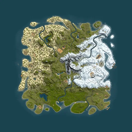 Rust map seed 455170568, 5500x5500m top-down preview