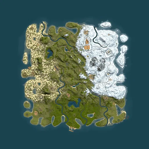 Rust map seed 484628188, 5500x5500m top-down preview