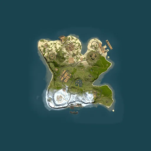 Rust map seed 1692095302, 2000x2000m top-down preview