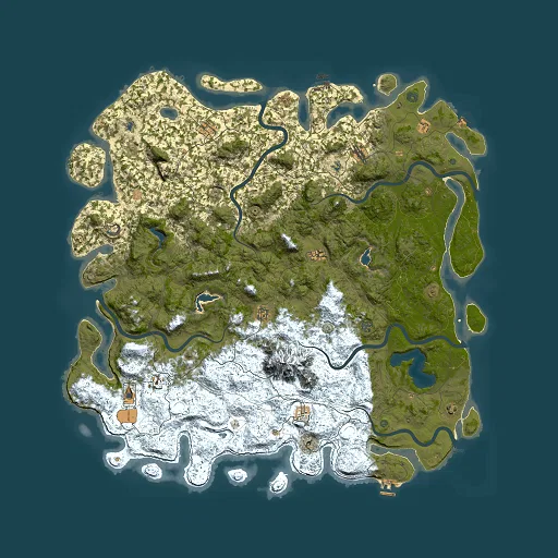Rust map seed 1768532852, 6000x6000m top-down preview