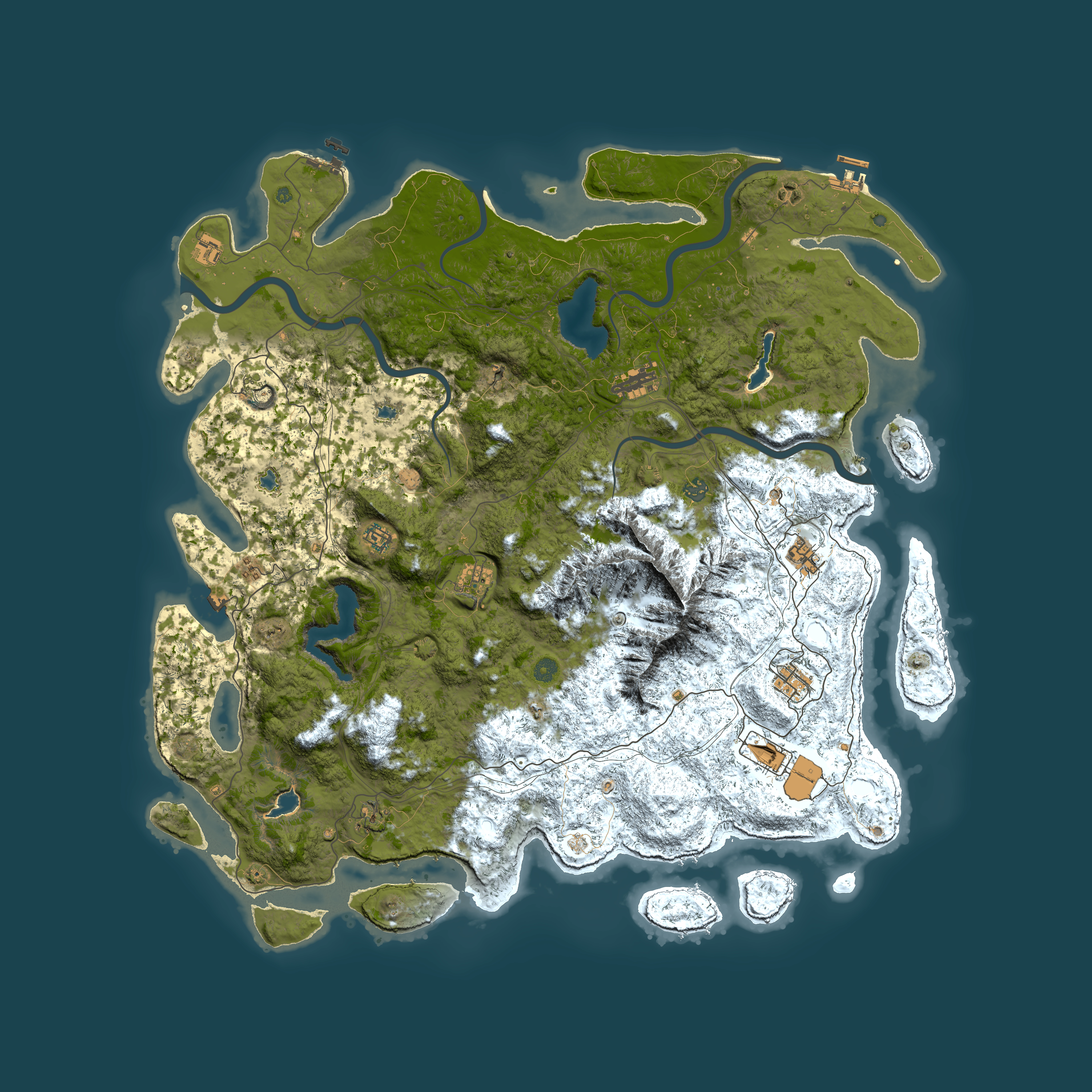Full top-down render of Rust map seed 897784429, 5500x5500m